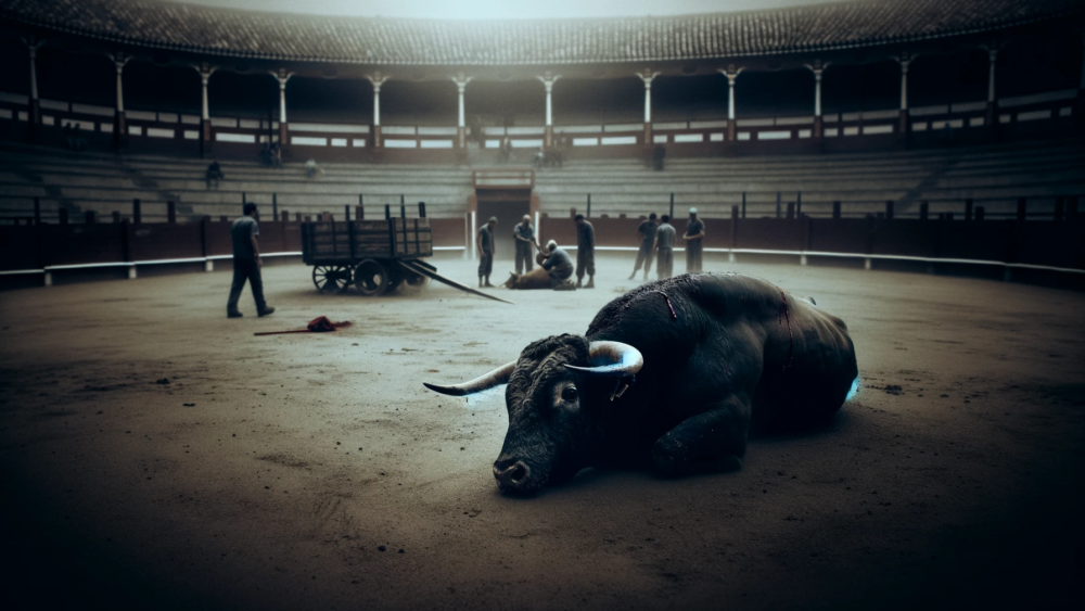 toro después de la corrida